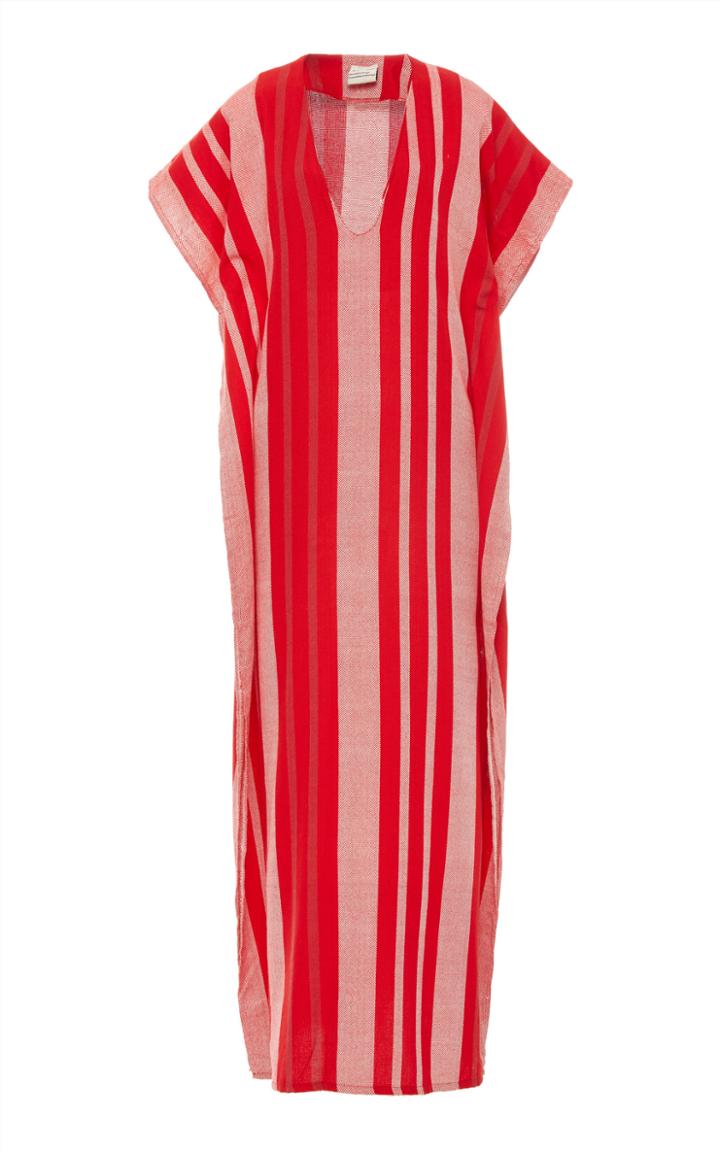 Moda Operandi Escvdo Lineal Woven Maxi Dress