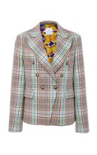 Stella Jean Three Button Blazer