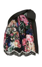 Richard Quinn One-shoulder Sequin Mini Dress