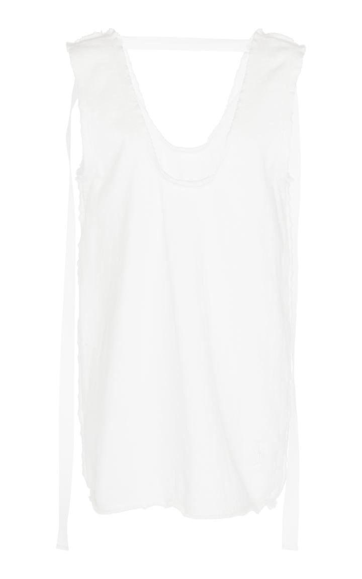 Jw Anderson Jersey Vest With Back Neck Strap
