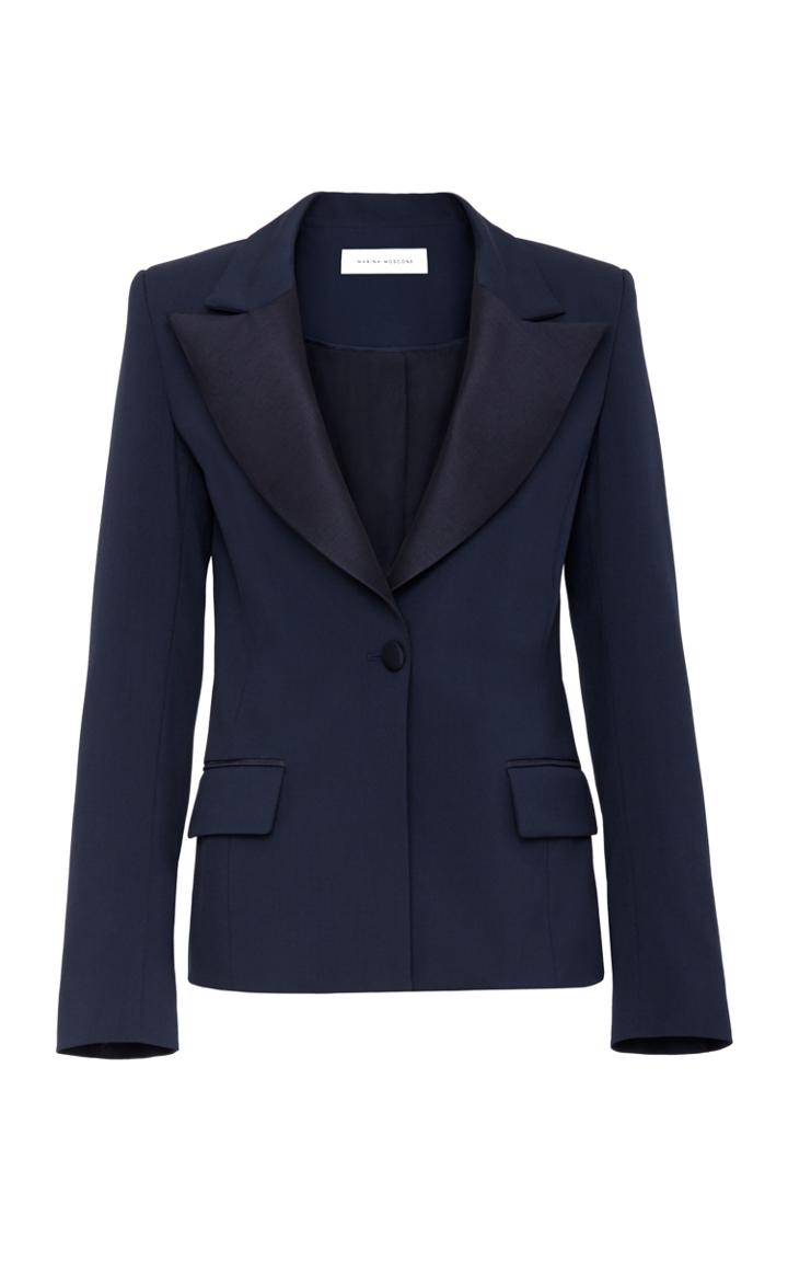 Marina Moscone Tuxedo Blazer