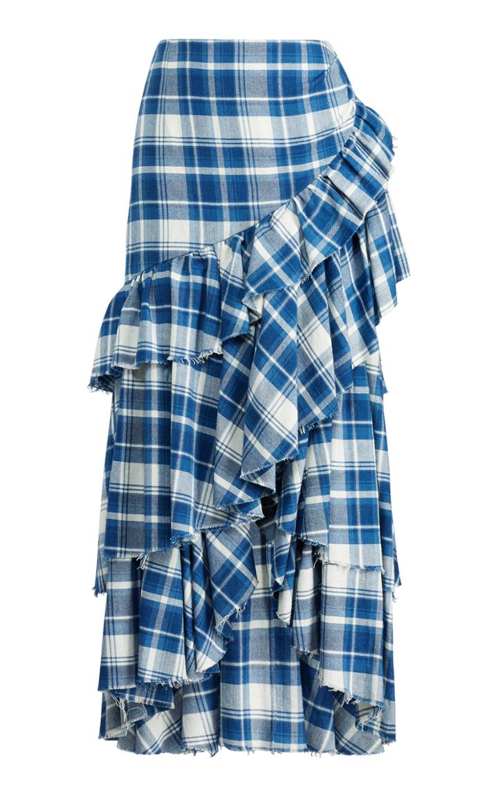 Ralph Lauren Phaedra Plaid Skirt