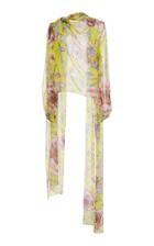 Prabal Gurung Stevie Long Sleeve Twist Blouse