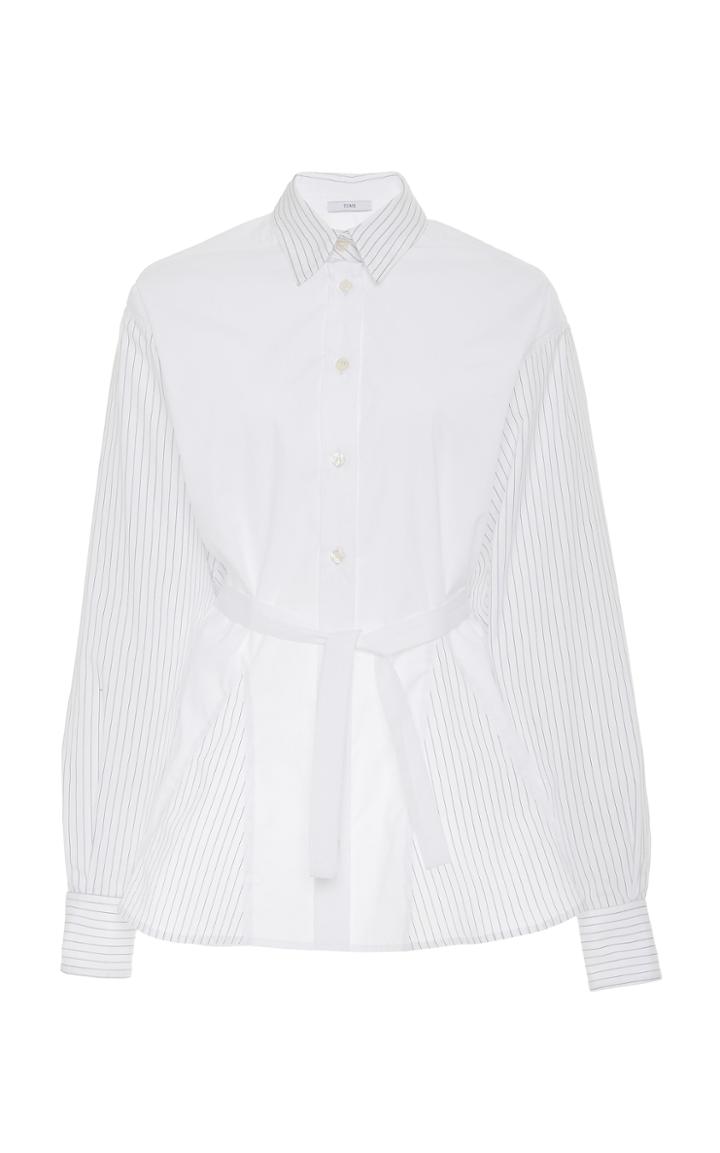 Tome Tie Back Combo Shirt