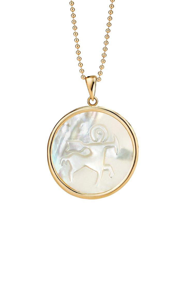 Ashley Mccormick Sagittarius 18k Gold Pendant