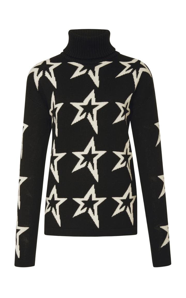 Perfect Moment Lifestyle Star Dust Turtleneck Wool Sweater