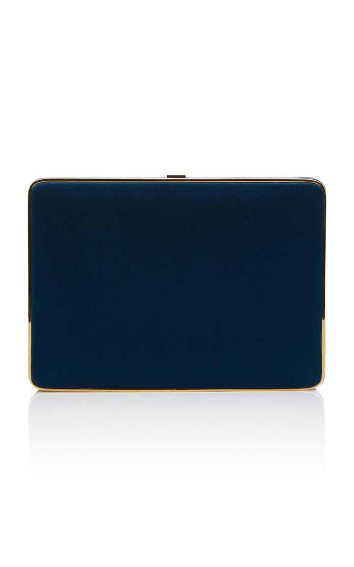 Hunting Season Square Compact Clutch In Satin