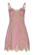 Dolce & Gabbana Satin Sleeveless Mini Dress