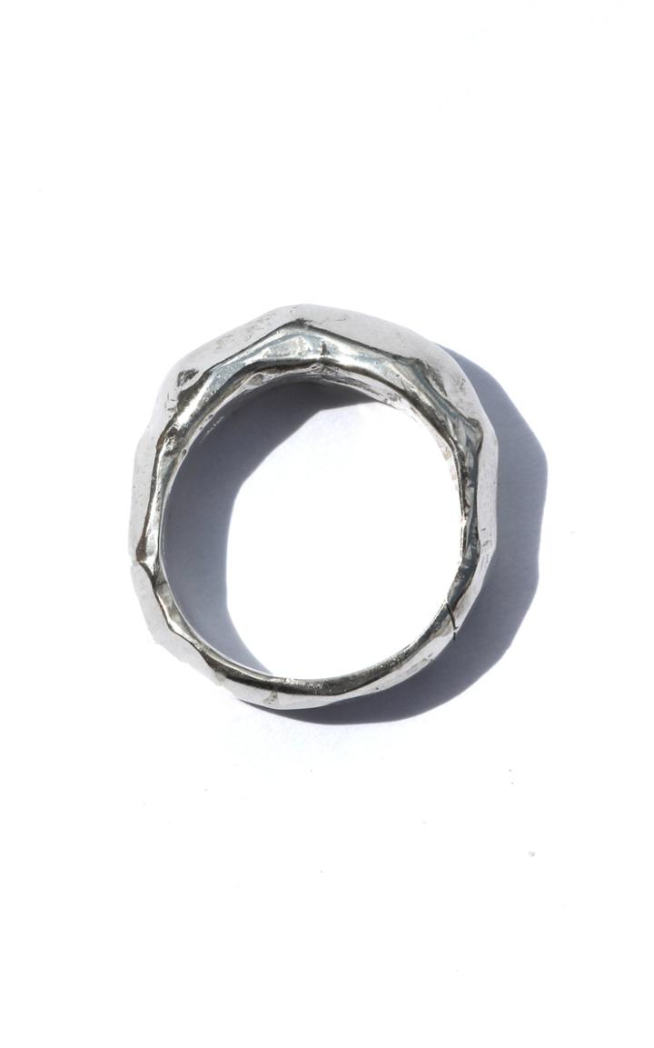Moda Operandi Reggie Sterling Silver Rock Ring