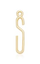 Foundrae Large Letter Clip Charm