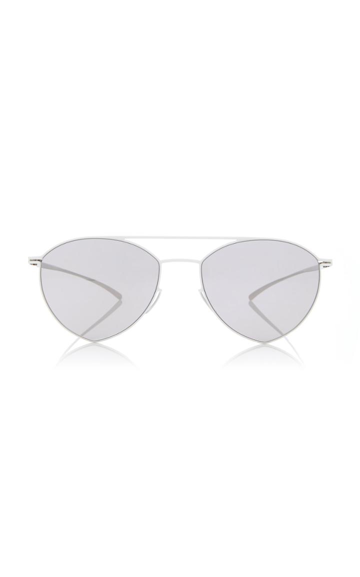 Mykita Aviator-style Stainless Steel Sunglasses