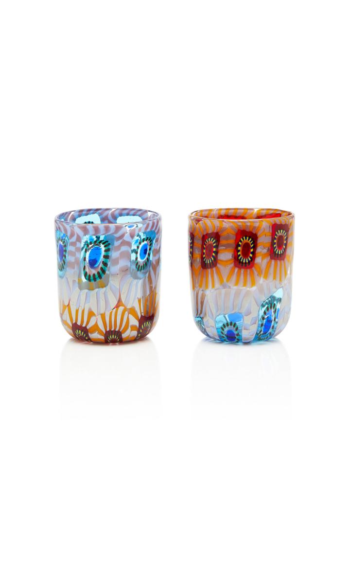 Moda Operandi Formentello Set-of-two Mismatched Glasses