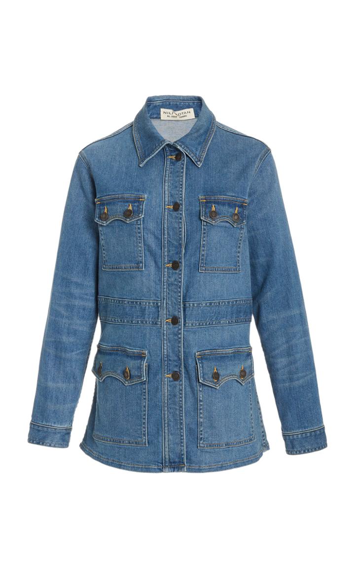 Moda Operandi Nili Lotan Blake Denim Field Jacket