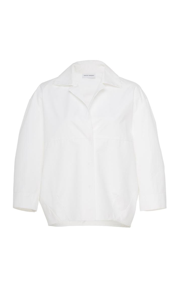 Narciso Rodriguez Bubble Cotton-poplin Shirt