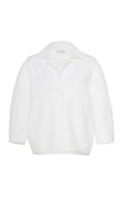 Narciso Rodriguez Bubble Cotton-poplin Shirt