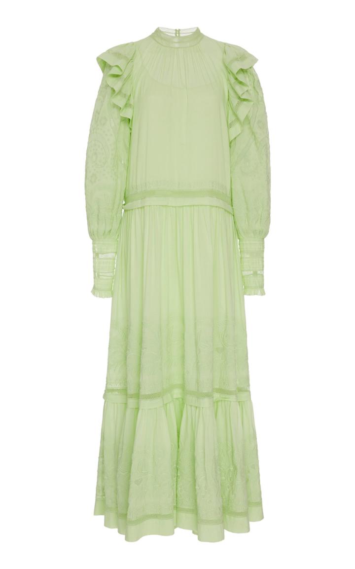 Moda Operandi Ulla Johnson Annabella Cotton Dress Size: 2