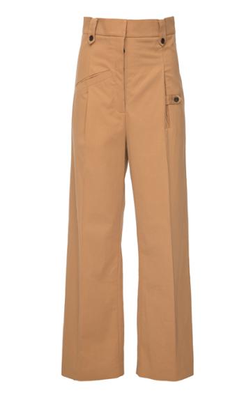 Babukhadia High Waisted Button Trousers