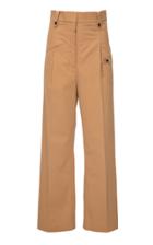 Babukhadia High Waisted Button Trousers