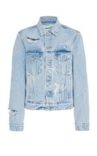 Off-white C/o Virgil Abloh Light Wash Denim Jacket