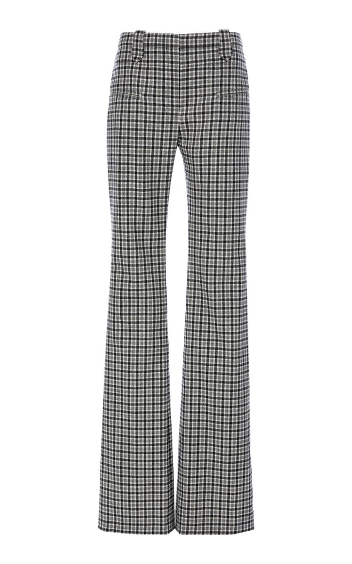 Altuzarra Serge Wool-blend Flared High-rise Trousers