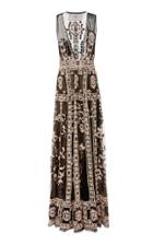 Cucculelli Shaheen Sacred Geometry Silk Organza Gown