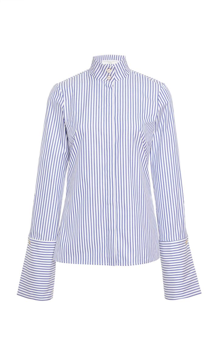 Caroline Constas Simone Cotton Blouse