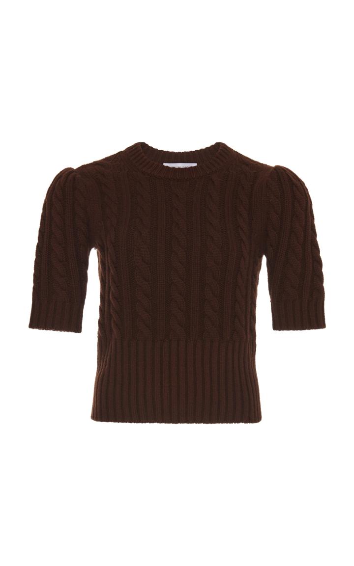 Michael Kors Collection Cable Cashmere Sweater