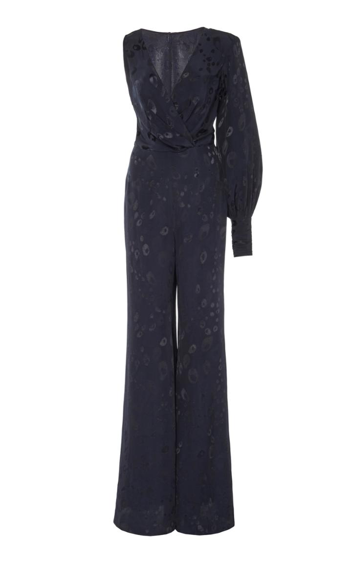 Alexis Naoki Cold-shoulder Wide-leg Jumpsuit