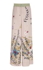 Erika Cavallini Anth Printed Wide Trousers