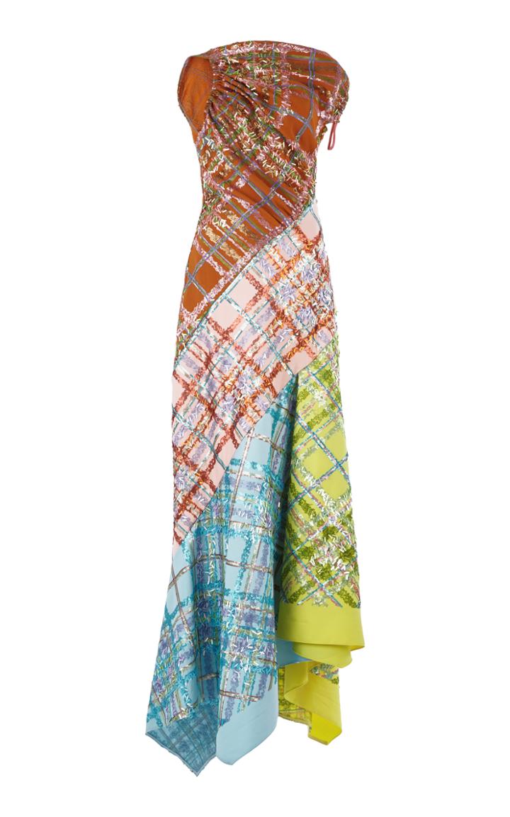 Peter Pilotto Sequin Check Gown