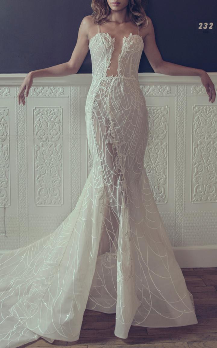 Adam Zohar Scarlett Mermaid Gown