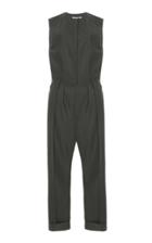 Agnona Sleeveless Double Pleat Jumpsuit