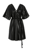 Moda Operandi Nanushka Julia Pleated Vegan Leather Dress