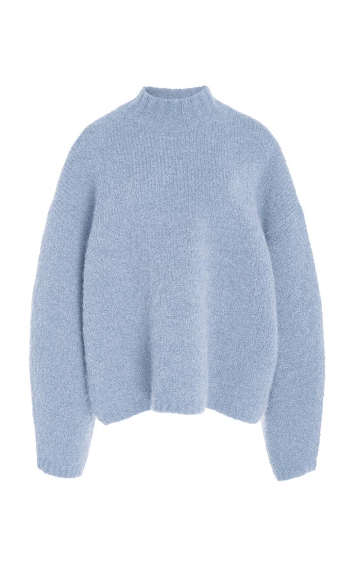 3.1 Phillip Lim Oversized Mock-neck Boucl Sweater