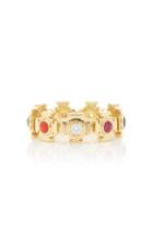 Ark Nine Planet Gateways 18k Gold Multi-stone Ring