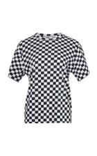 Moda Operandi Bourie Checker Board T-shirt Size: S