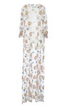 Luisa Beccaria Tulle Embroidered Vest