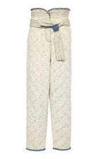 Moda Operandi Philosophy Di Lorenzo Serafini High-rise Quilted Cotton Pants