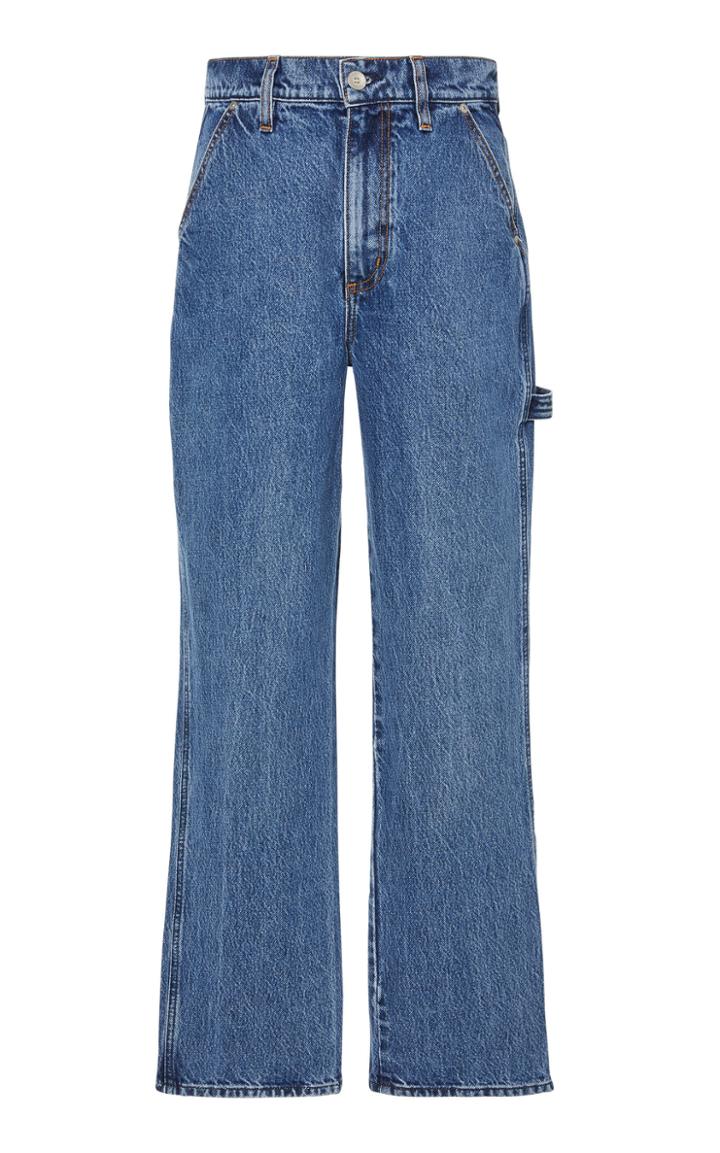 Nobody Denim Studio High-rise Straight-leg Jeans