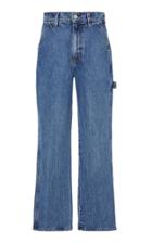 Nobody Denim Studio High-rise Straight-leg Jeans