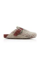 Isabel Marant Mirvin Suede-trimmed Cotton-blend Mules