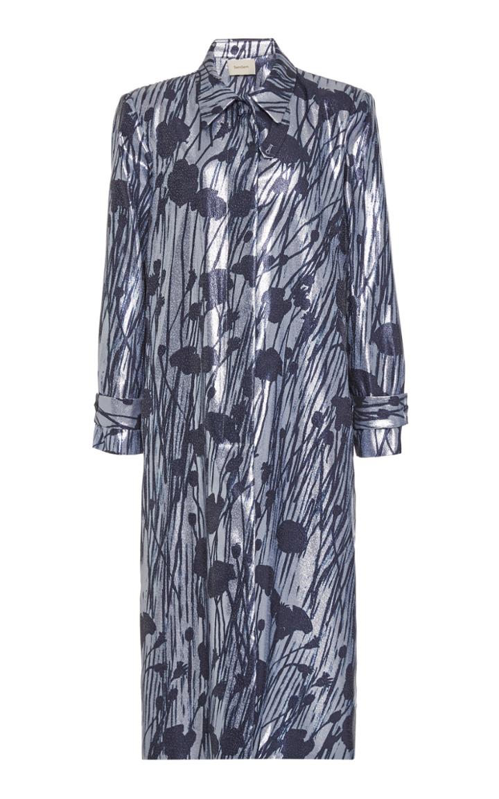 Moda Operandi Semsem Printed Lam Coat Size: 2