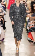 Moda Operandi Michael Kors Collection Draped Stretch-tulle Dress Size: 0