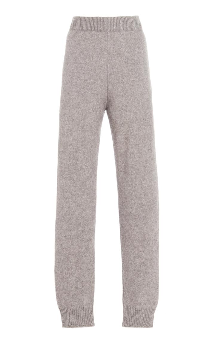 Moda Operandi The Elder Statesman Tic-tac-toe Embroidered Cashmere Sweater Size: Xs