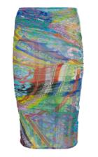Versace Multicolored Tulle Skirt