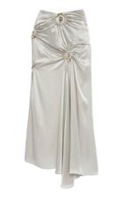 Christopher Esber Orbit Ruched Drape Skirt