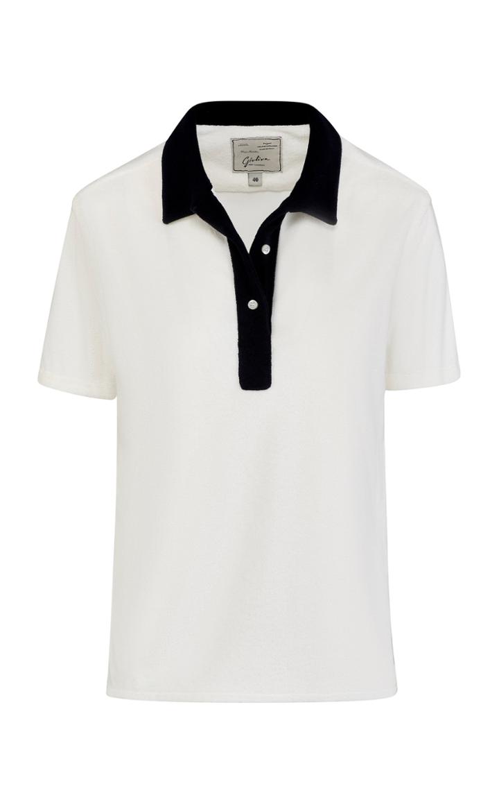 Giuliva Heritage The Daphne Polo Shirt Cotton Terrycloth