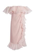 Moda Operandi Giambattista Valli Silk Georgette Ruffle Dress