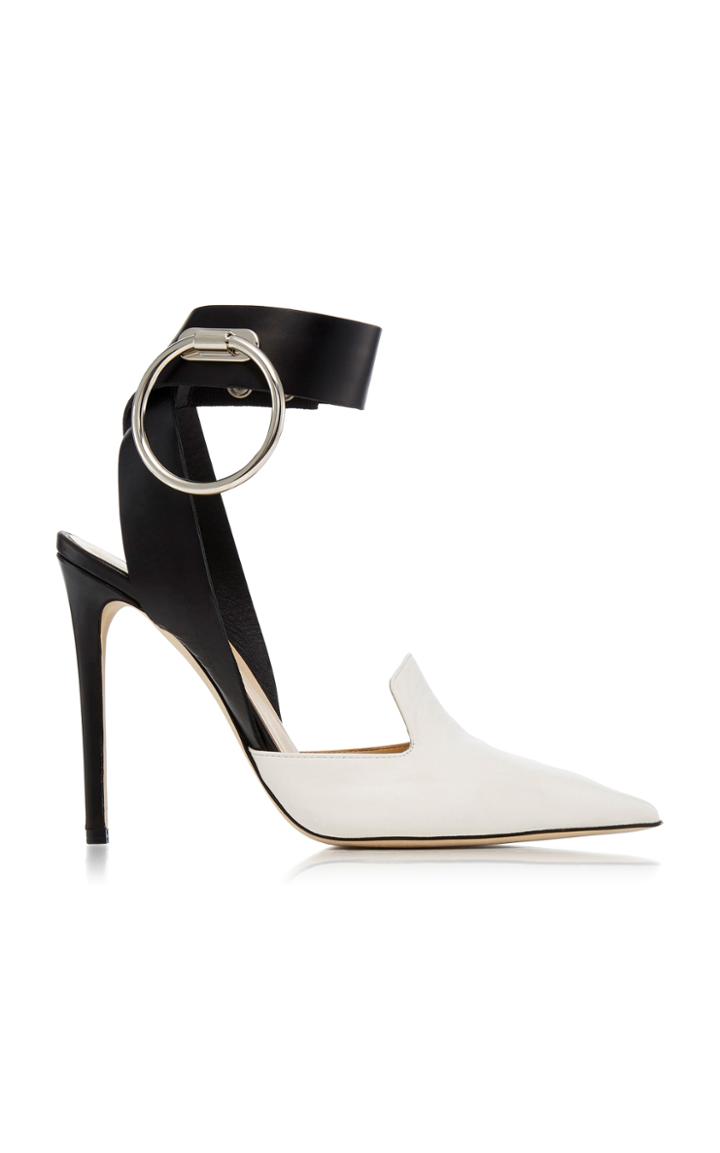 Monse Leather Loafer Heel