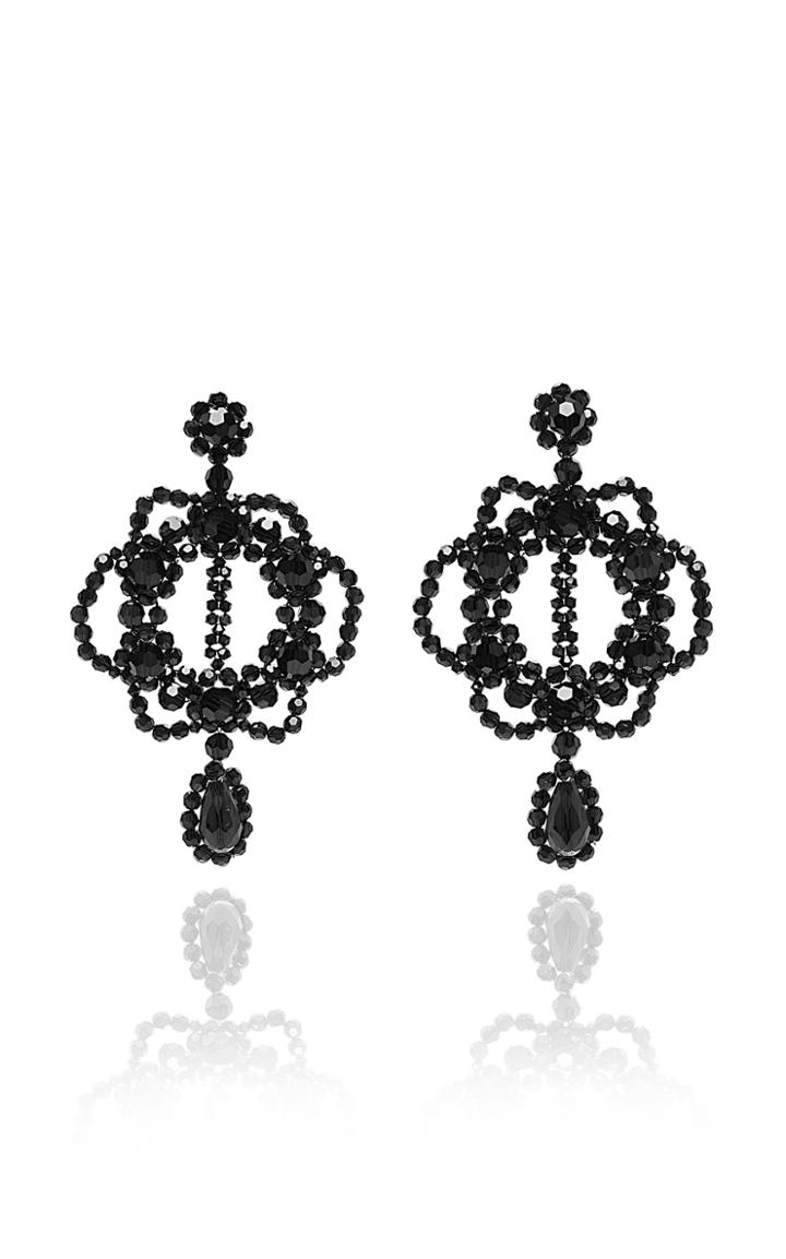 Moda Operandi Simone Rocha Flower Chandelier Earrings